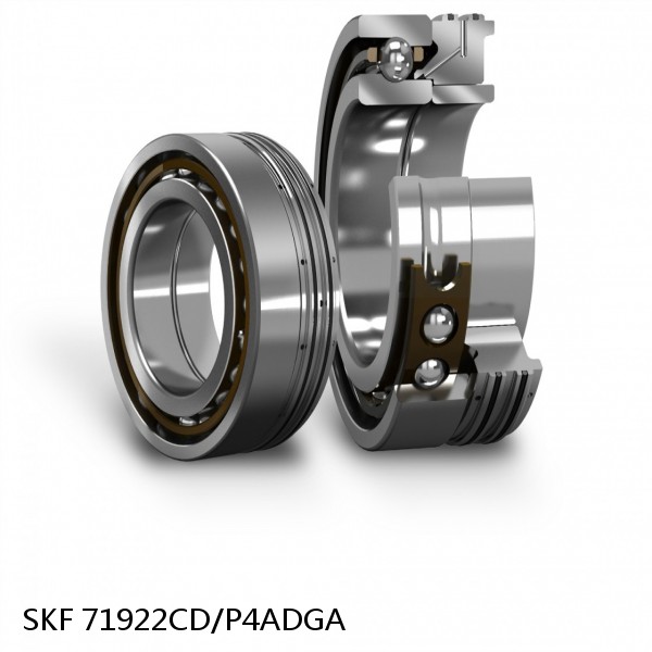 71922CD/P4ADGA SKF Super Precision,Super Precision Bearings,Super Precision Angular Contact,71900 Series,15 Degree Contact Angle